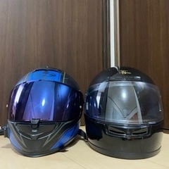 【ネット決済・配送可】フルフェイスヘルメット　2つセット　AER...