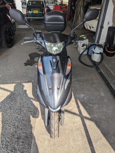 スズキ アドレスV125 実働車両 2006年 インジェクション トップケース スズキ アドレスV125 実働車両 2006年 インジェクション トップケース