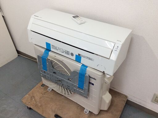 (2/16受渡済)YJT8270『安心30日間保証付』【Panasonic/パナソニック 6畳用エアコン】美品 2021年製 エオリア CS-220DFR-W 家電 冷暖房 エアコン 壁掛型