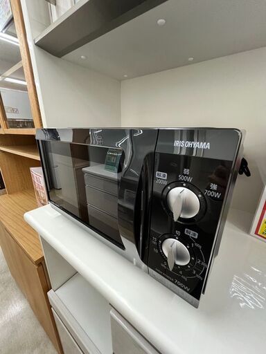 高年式IRISOHYAMA電子レンジEMO-F518-62021年製アイリスオーヤマ1621