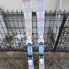 110cm★スキー板★ブルー＆ピンク