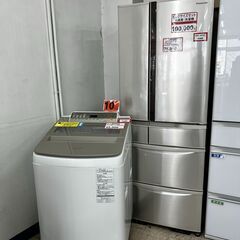 10㎏ 洗濯機・501L 冷蔵庫　セット❕　Panasoonic❕　ゲート付き軽トラ”無料貸出❕購入後取り置きにも対応 ❕
