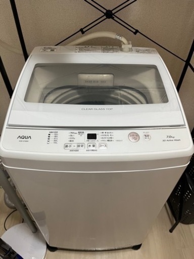 洗濯機、冷蔵庫お渡しします。