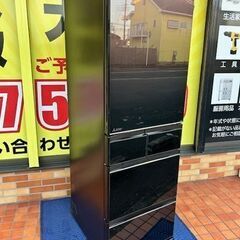 2019年製　三菱　ノンフロン冷凍冷蔵庫 MR-MB45E-ZT...