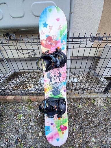 ジュニア用スノーボード☆ミニーマウス☆IGNIO 120cm IGNIO ミニー