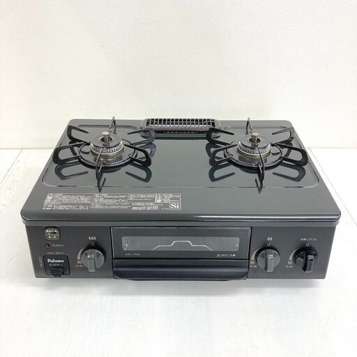 【REGASTOCK川崎店】Paloma パロマ ガステーブル ガスコンロ 都市ガス用 IC-S37K-2L 2023年製