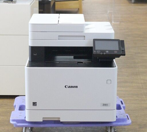 (Y)北大前! 札幌 引取 印刷枚数1615枚 Canon キャノン レーザープリンター Satera MF743Cdw A4 カラー FAX スキャン 複合機 サテラ 両面印刷 2035561