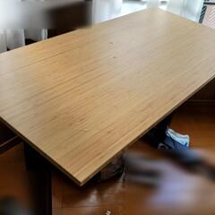 Flexispot E1 スタンディングデスク バンブー天板 キャスター付属