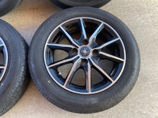 軽自動車用 アルミホイール夏タイヤ4本セット14インチ 155/65R14