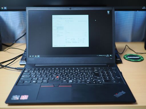 ノートパソコン ThinkPad E585 Ryzen5 2500U SSD512GB RAM16GB FullHD