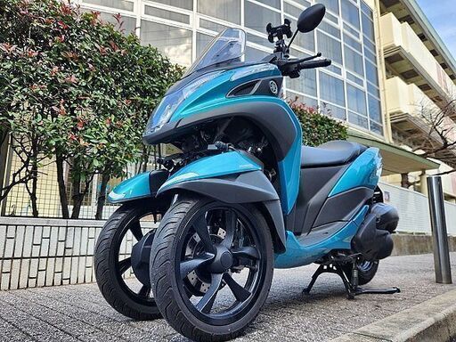普通免許仕様もOK】トリシティ125ABS『低走行距離2,440km』キレイで