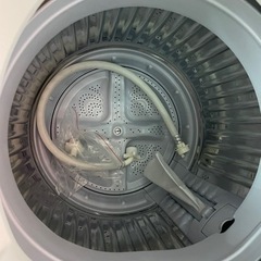 【値下げしました】シャープ SHARP 22年製全自動洗濯機 ブラウン系 ES-GE6F-T [洗濯6.0kg /簡易乾燥(送風機能) /上開き] No2659