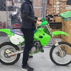 KX80-2　ラージホイル引取限定　サイドスタンド付き