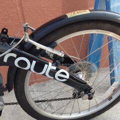 【ダホン】【折りたたみ自転車】【ROUTE】クリーニング済み【管理番号11102】           