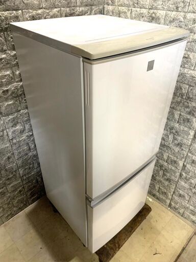 全国送料無料★3か月保証★冷蔵庫★シャープ★2019年★137L★SJ-14E6-KW★R-390