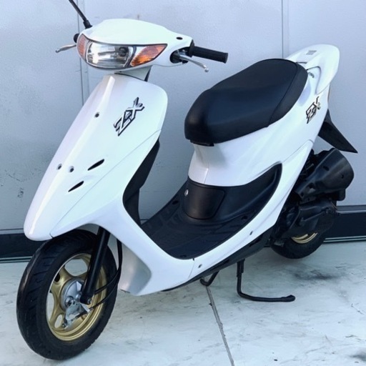 実働車❗️茨城発 人気の白 af34 zx ライブディオ 2スト　原付　スクーター　50cc