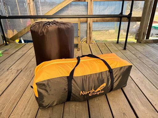 North Eagle(ノースイーグル) テント ワンポールテント 300 [3~4人用] グランドシート付き