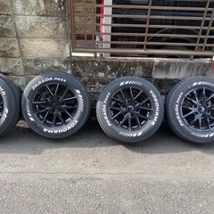 200系ハイエース 社外16インチホイールセット！ベッドキットと同時購入てさらにお安く