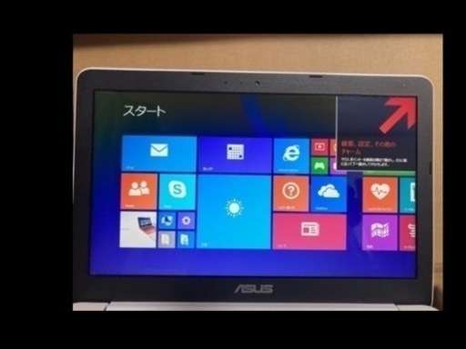 美品　ASUS X205TA 白