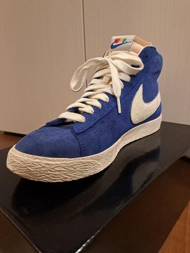 ★NIKE BLAZER スニーカー27.5cm　ロイヤルブルー