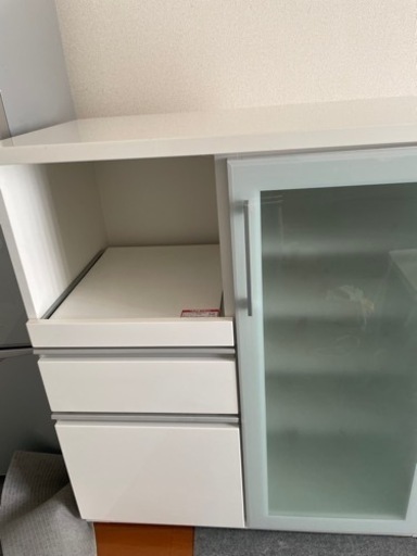 【値下げ】ニトリ　食器棚　カウンター