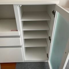 値下げ】ニトリ 食器棚 カウンター