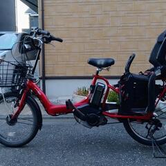 在庫Sale Sale！！電動アシスト自転車 ヤマハPAS Kiss 赤系 20インチ