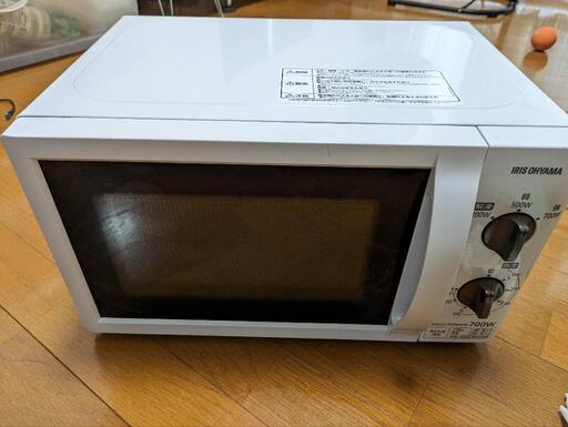 電子レンジ 2019年製 IMB-T176-6-W