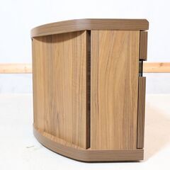 未使用品◇dinos(ディノス)取り扱いのコーナーテレビ台。スイング構造