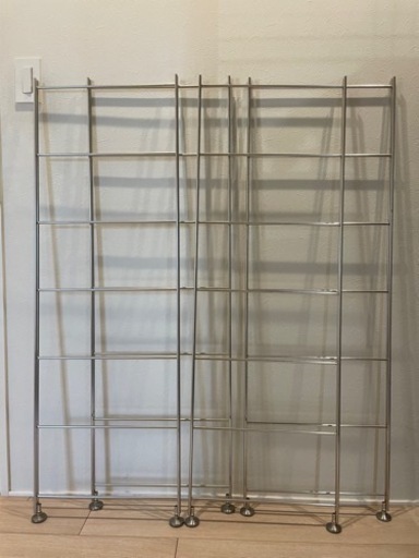 無印良品　ステンレスシェルフ