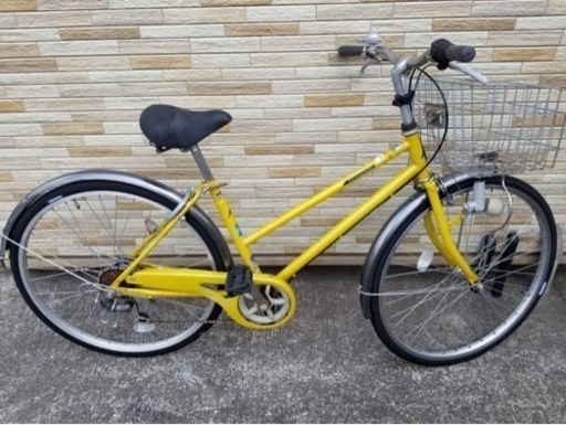 中古自転車 6段変速 26インチ LEDダイナモライト軽整備済み 防犯登録対応 町田市 相模原市 MM127
