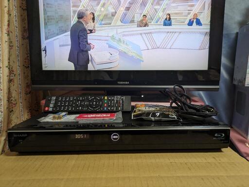 ⑧SHARP ブルーレイレコーダー W510【完動品】