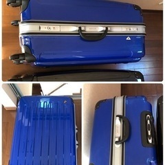 グリフィンランド スーツケース Ｌサイズ 青