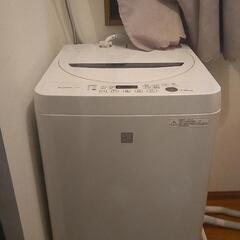 SHARP 全自動洗濯機 ES-G4E3-KW 16年製 4.5kg