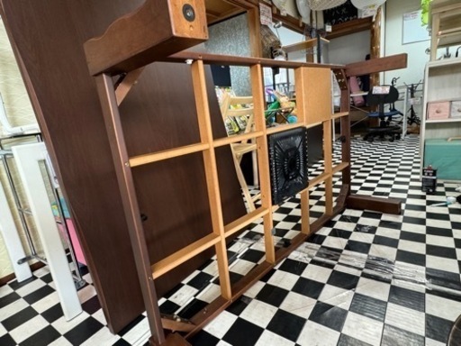 リサイクルサービス八光】幅150 大川家具 こたつ 吾妻2 150 高さ2段階 