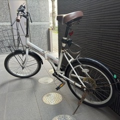 折り畳み自転車お譲りします。0円
