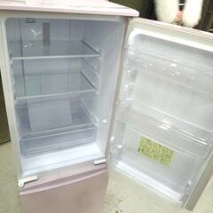 冷蔵庫 167L 2018年製 SHARP SJ-17E5-KP 2ドア ピンク 100Lクラス キッチン家電 シャープ 苫小牧西店