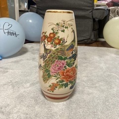 九谷焼花瓶　