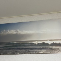 キャンパスプリント写真　波　サーフィン好き　海