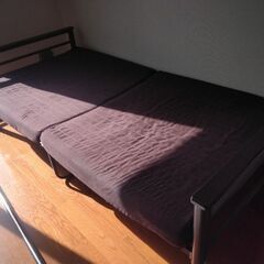 千円ポッキリ 現状処分 シングル ベッド 折り畳み ベッド フレーム