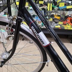 ★店頭にて試乗可★ ★美品★　J4353　ジテンシャホンポ　ガクチャリノーパンクファミリー　シティサイクル　ブラック　27インチ　6段変速　 クリーニング、簡易メンテナンス済み　【リユースのサカイ柏店】流山市 中古自転車 松戸市 中古自転車 我孫子市 中古自転車 船橋市 中古自転車 守谷市 中古自転車 取手市 中古自転車　柏市 中古自転車