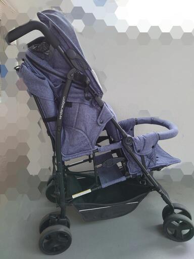 【商談中】ベビーザらス限定 DUO シティHOP2（ブルーデニム）【2人乗りベビーカー】 商談中】ベビーザらス限定 DUO シティHOP2（ブルーデニム）【2人乗り