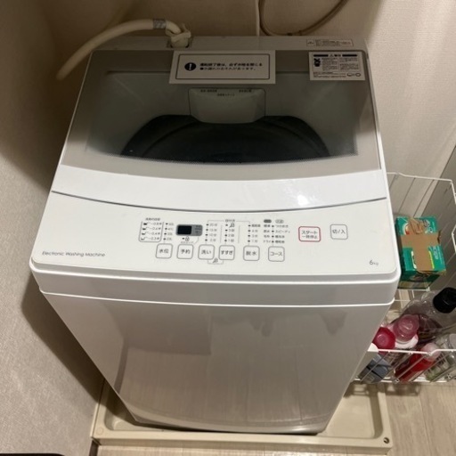 6kg全自動洗濯機(NTR60 ホワイト) 2019年製