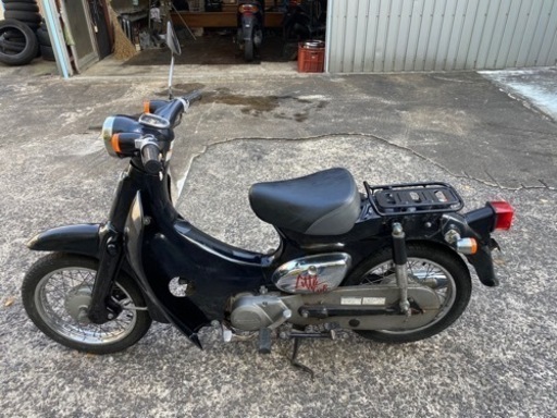 リトルカブ⭐️キャブ車⭐️黒⭐️すぐ乗れます❣️ ホンダ リトルカブ
