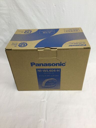 北見市発】パナソニック Panasonic コードレススチームアイロン NI-WL404 2018年製 クリアグレー 1400W (E24…  (こだわりや 北見店) 北見の生活家電《アイロン》の中古あげます・譲ります｜ジモティーで不用品の処分