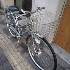 WestSide[ウエストサイド]27吋 シティーサイクル 内装3段/LEDオート/シルバー