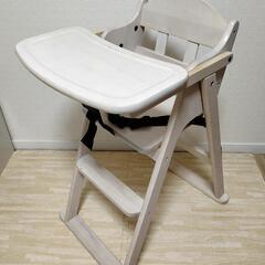 木製ハイチェア 折りたたみ可能 ベビー用椅子 赤ちゃん 子供いす