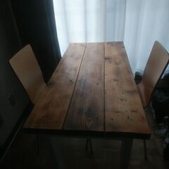 2人用食卓テーブル（DIY？）