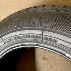 ブリヂストン NEWNO 215/60R16 95H 中古タイヤ×4本セット