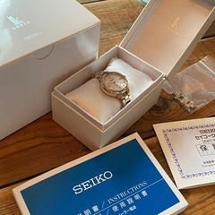 【超美品】SEIKO ルキア  1B22-0CP0 電波ソーラー ゴールド